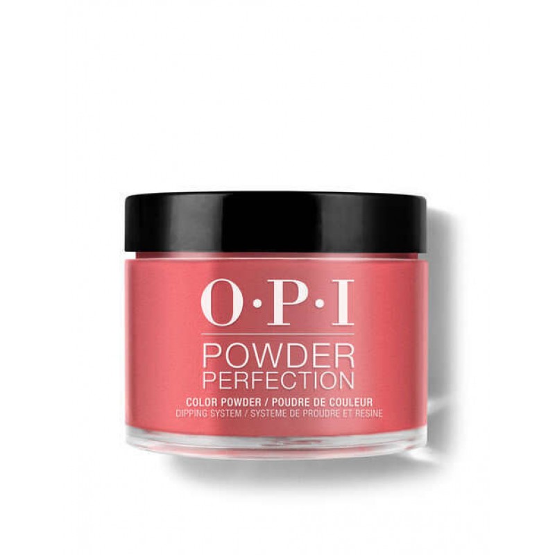 OPI Powder Perfection - COLOR SO HOT IT BERNS